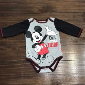 ⭐️ Mickey Mouse Long Sleeve Onesie ⭐️